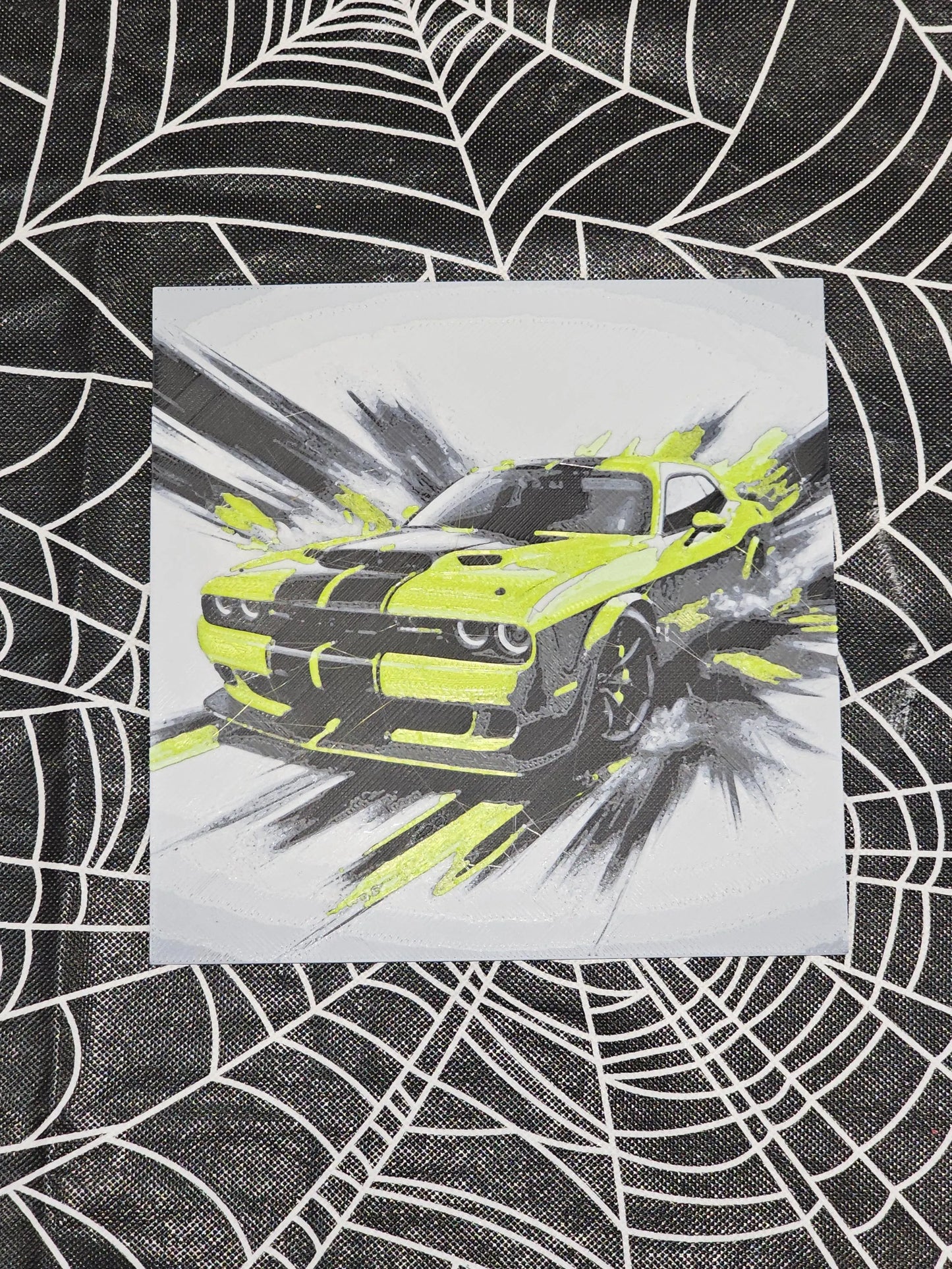 BMW 3 Serires 3D Printed Hueforge Fan Art