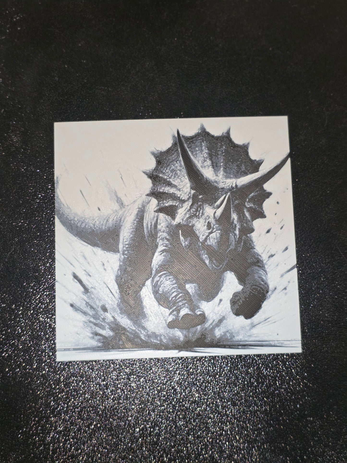 Gorilla 3D Printed Hueforge Fan Art