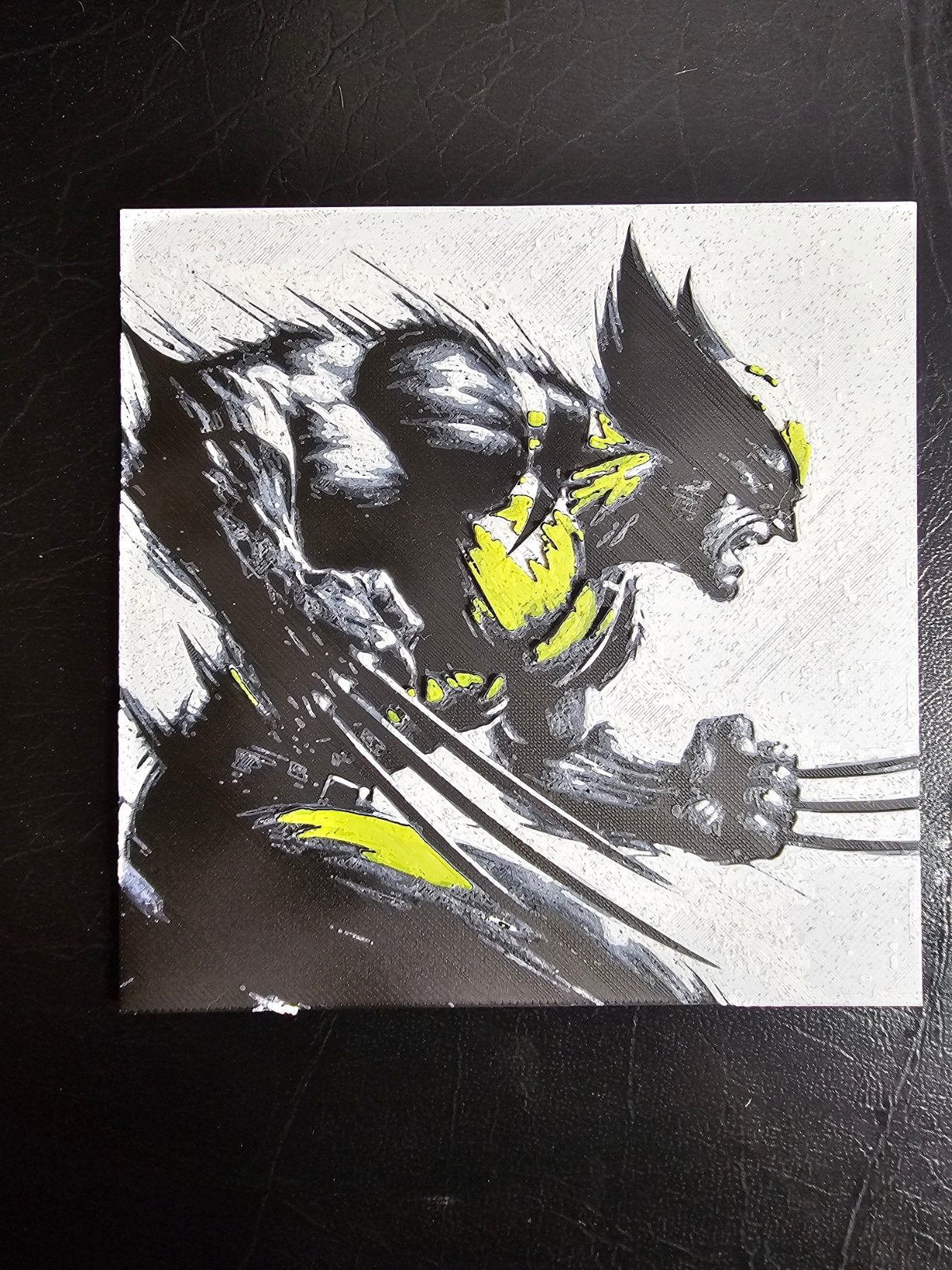 Go Go Power Rangers, Yellow Ranger 3D Hueforge Art
