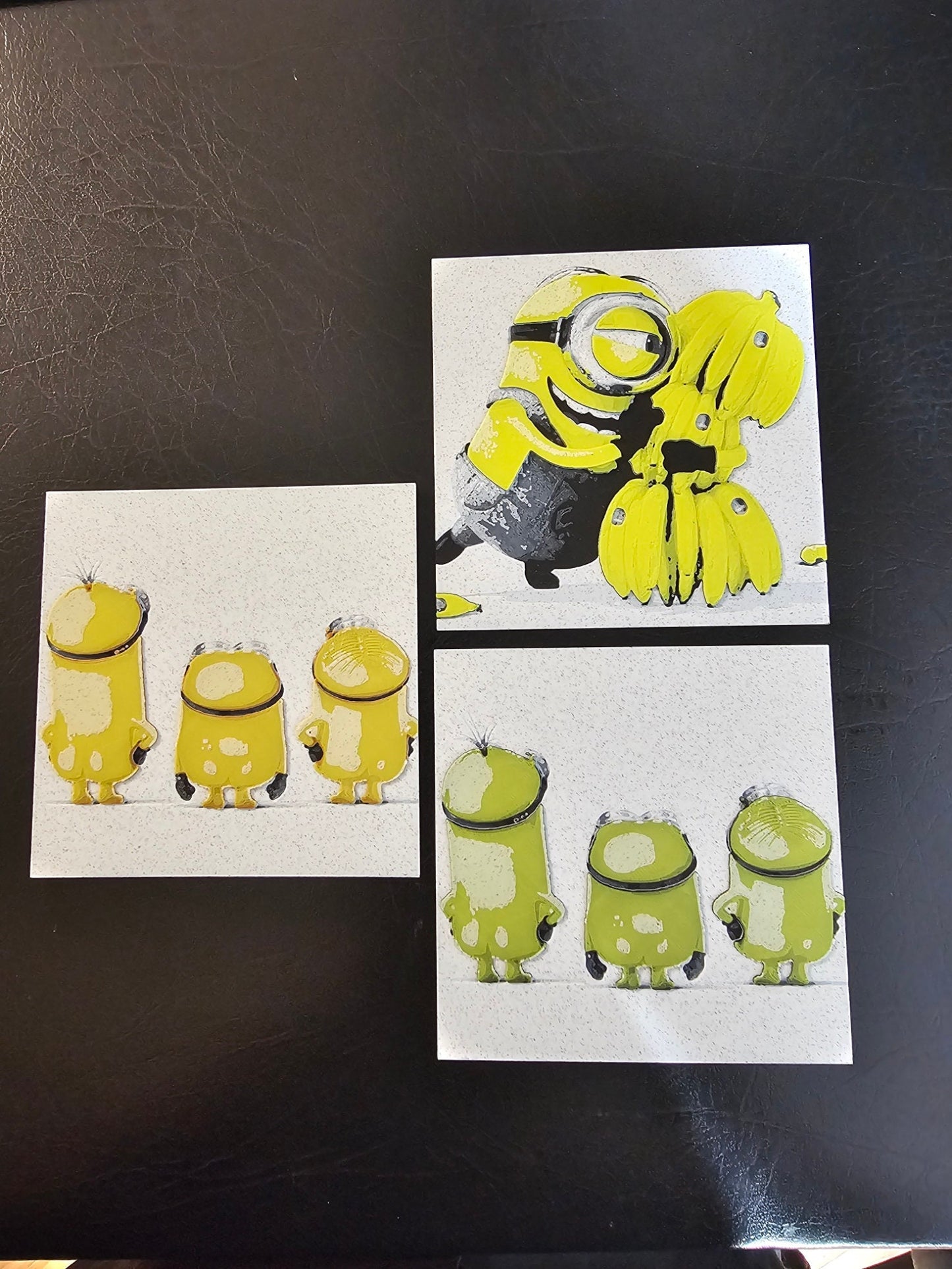 Naked Minons 5 color 3D Hueforge Art