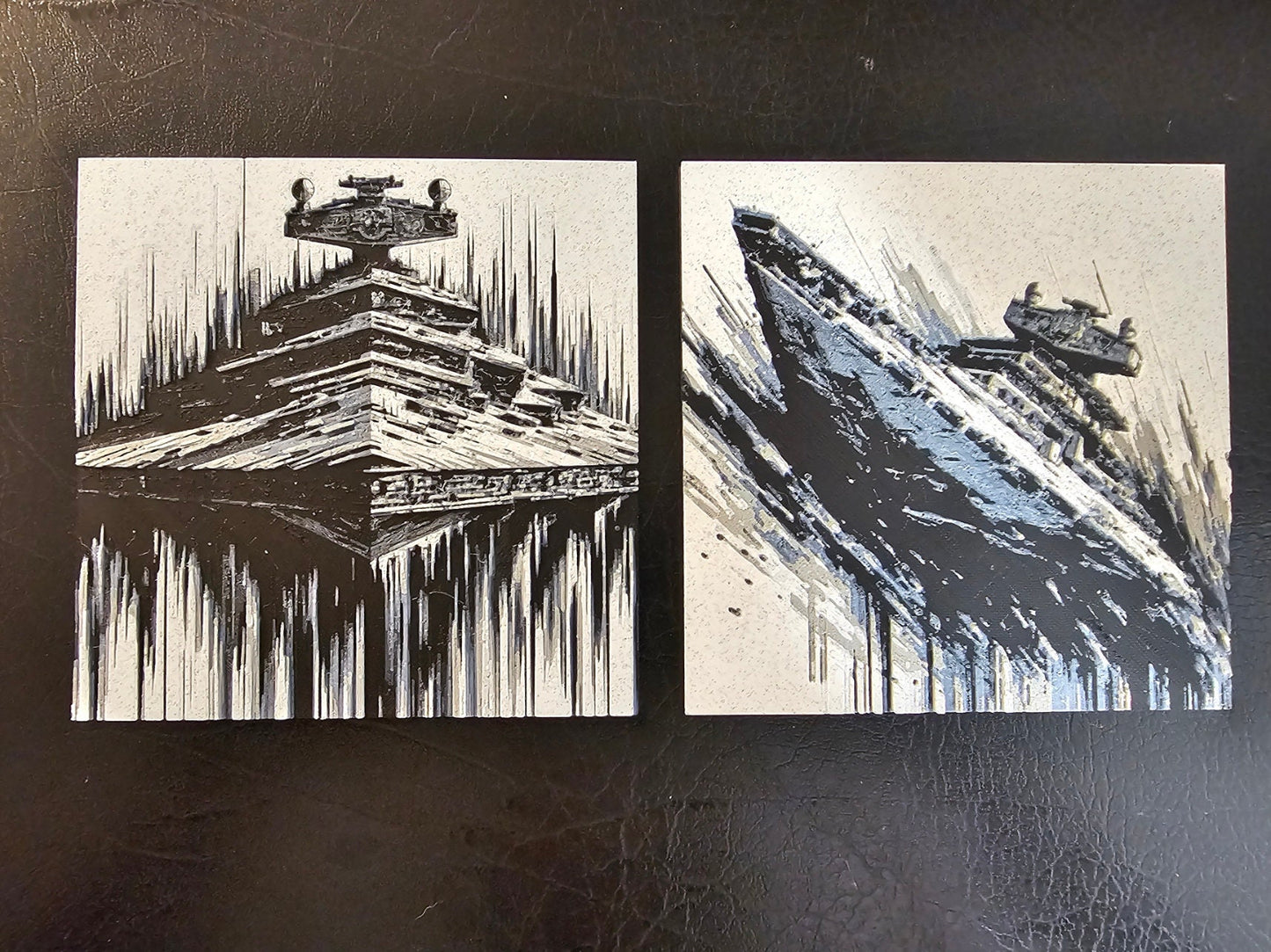 Star Destroyer Center View 3D Hueforge Art