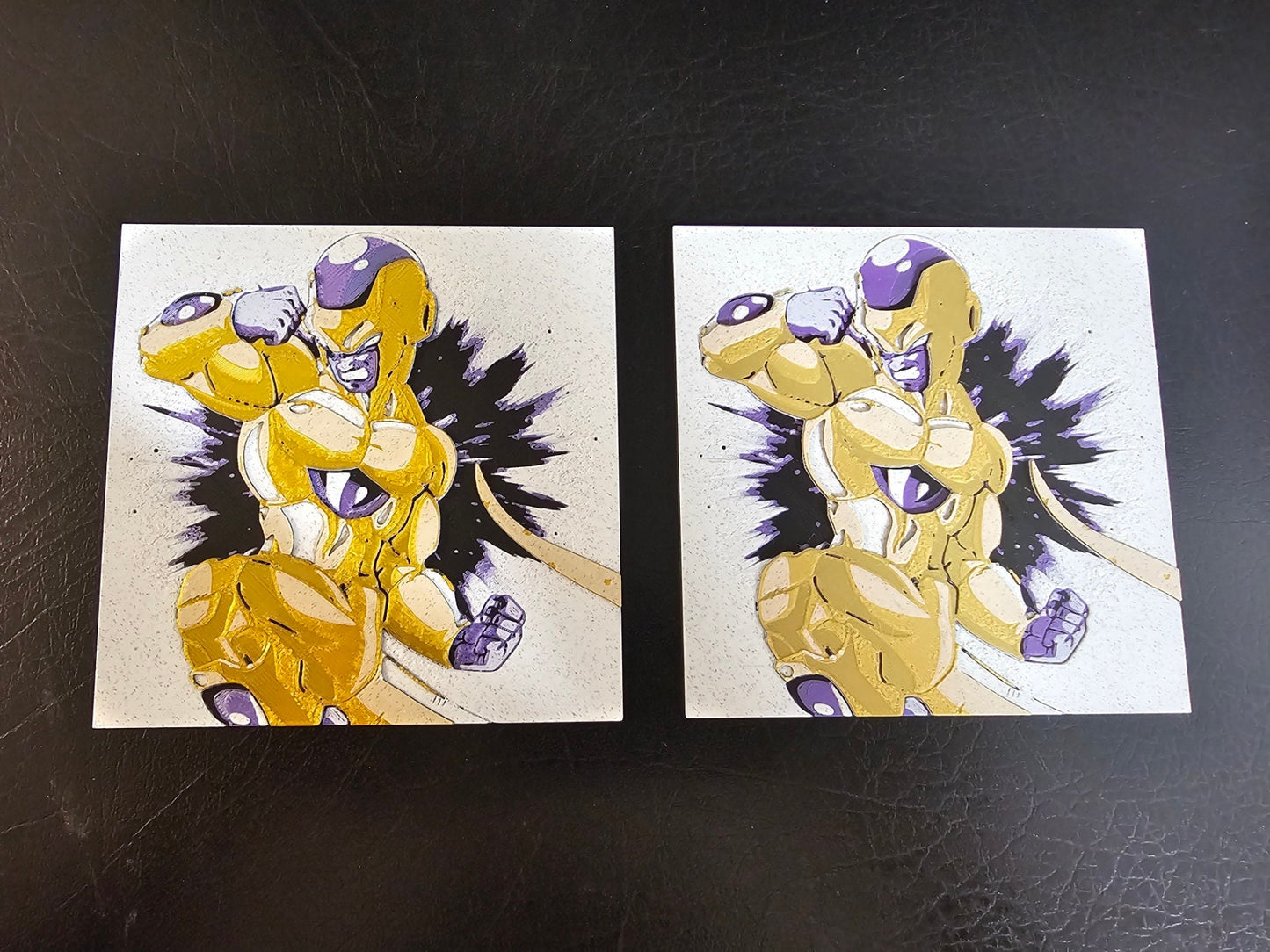 Golden Frieza 5 Color with Silk Gold and Silk Purple