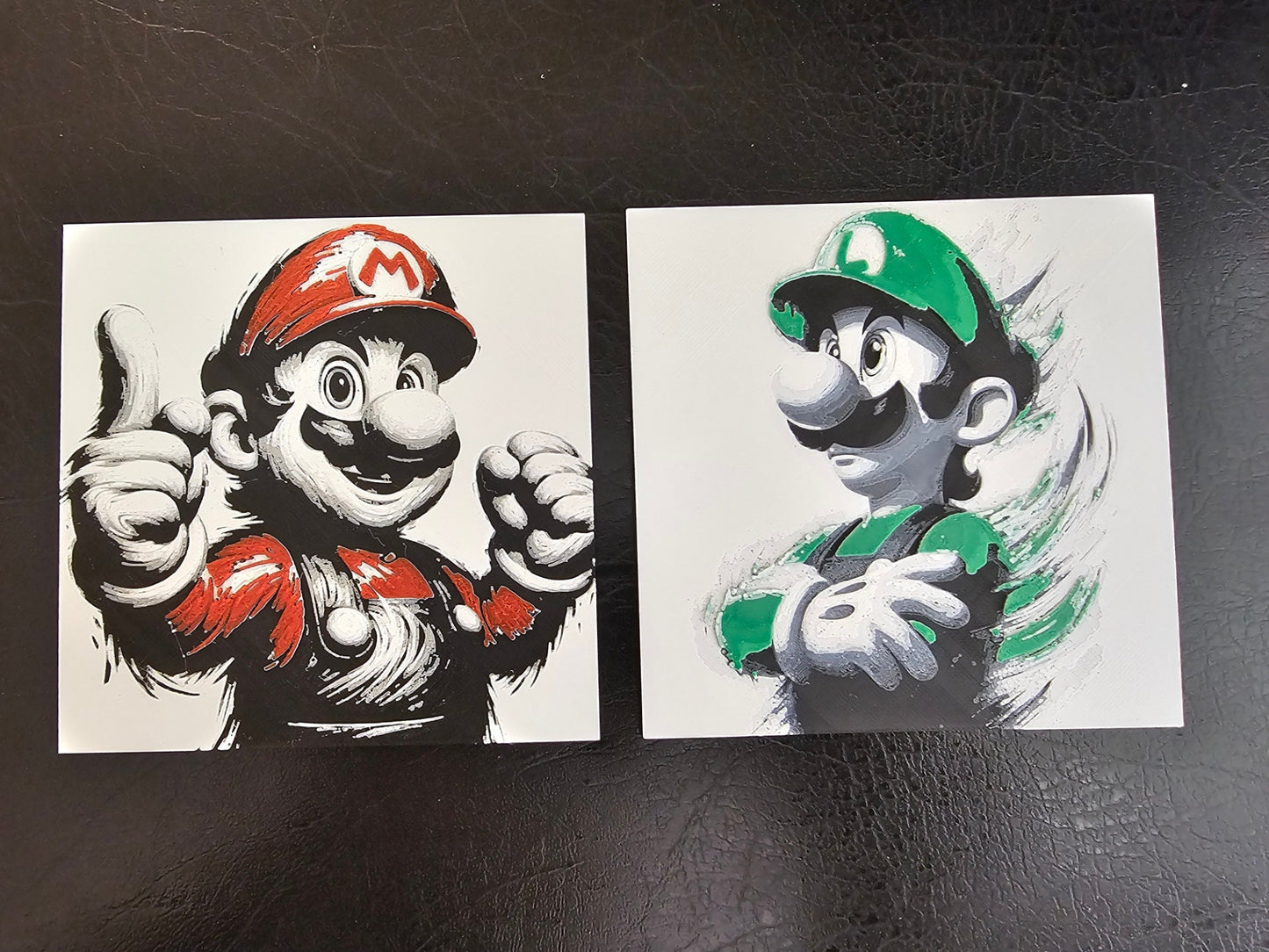 Bowser with Flame Breath 5 Color 3D Hueforge Art