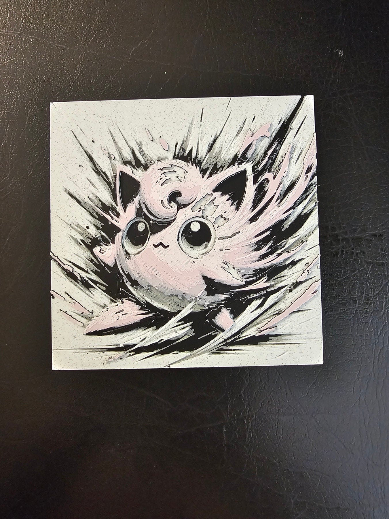 Eevee, Pokemon Gotta Catch'em All 4 color 3D Hueforge Art