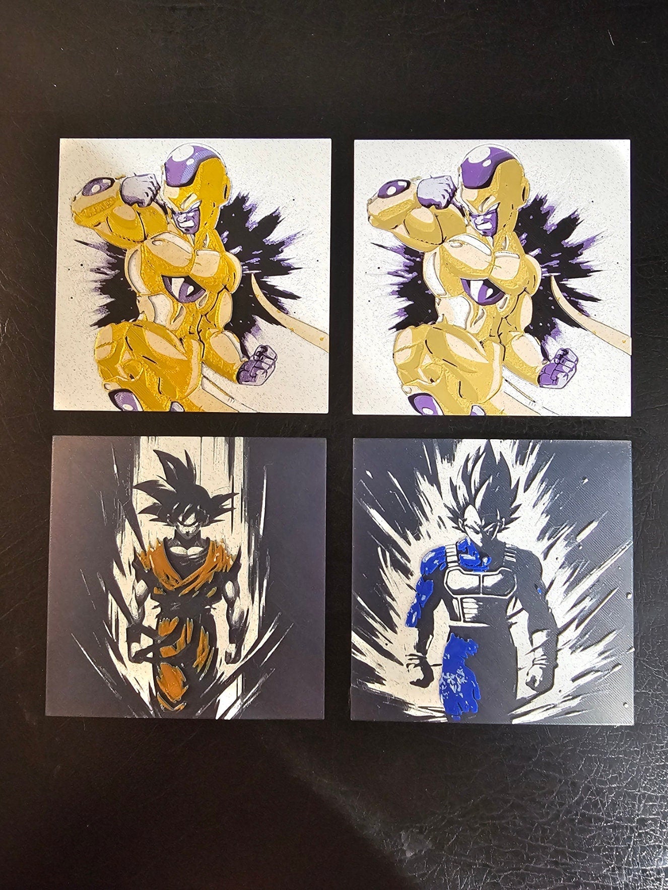 Golden Frieza 5 Color with Silk Gold and Silk Purple