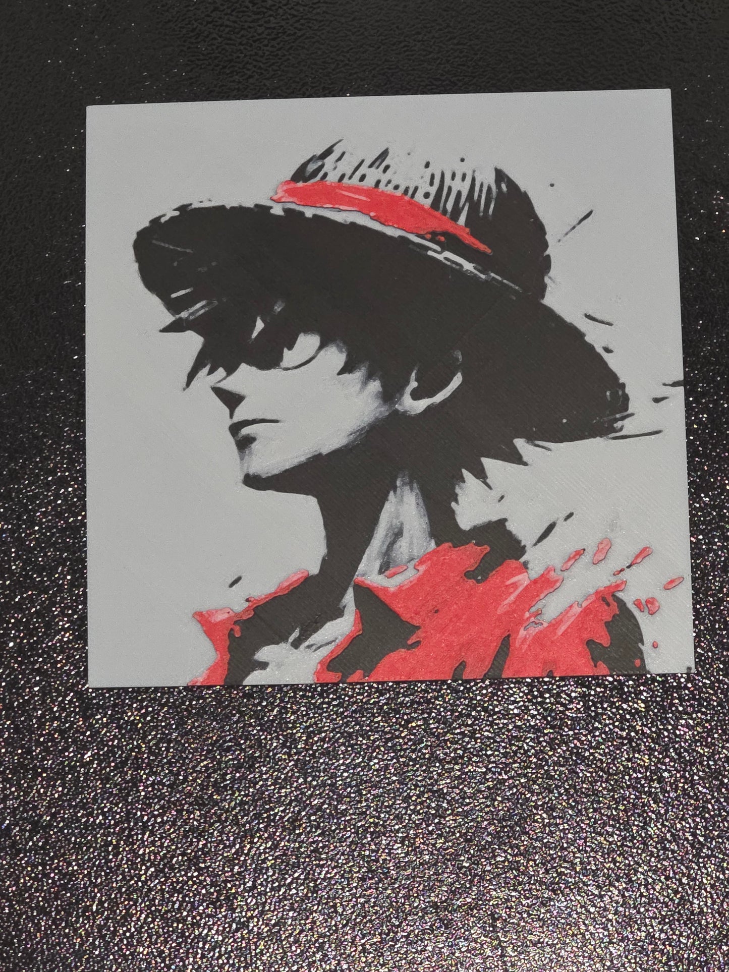 Aelin, Throne of Glass 3D Printed Hueforge Fan Art