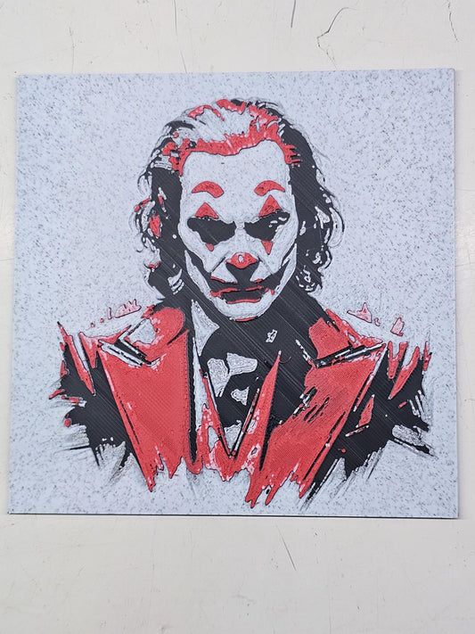 The Joker, Juaquin Phoenix 3D Printed Hueforge Fan Art