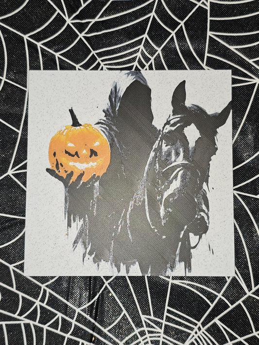 Headless Horseman 3D Printed Hueforge Fan Art