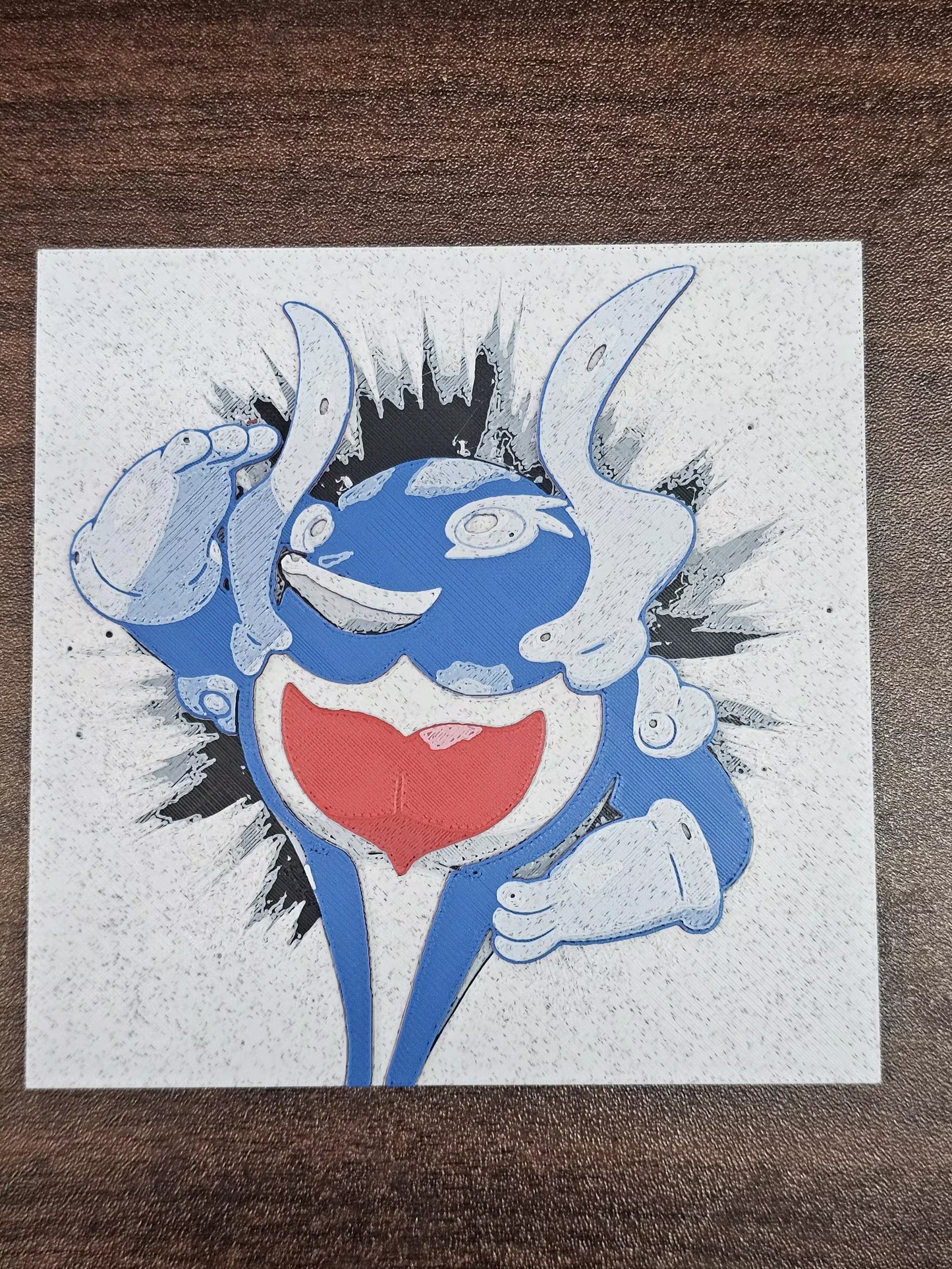 Ahsoka, Ready for Action! Star Wars 3D Printed Hueforge Fan Art