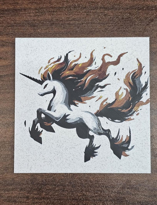 Rapidash, Pokemon, Gotta Catch'em All 3D Printed Hueforge Fan Art