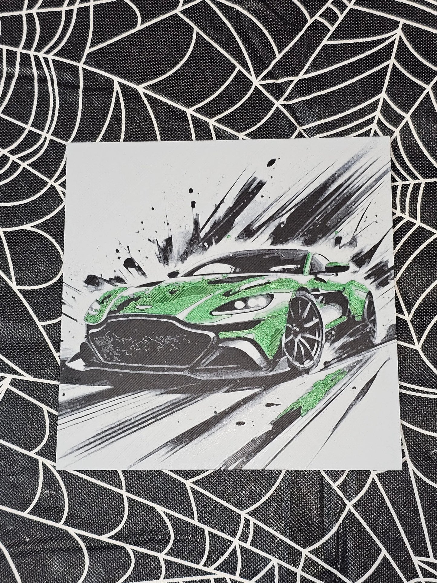 1950's MGA 3D Printed Hueforge Fan Art