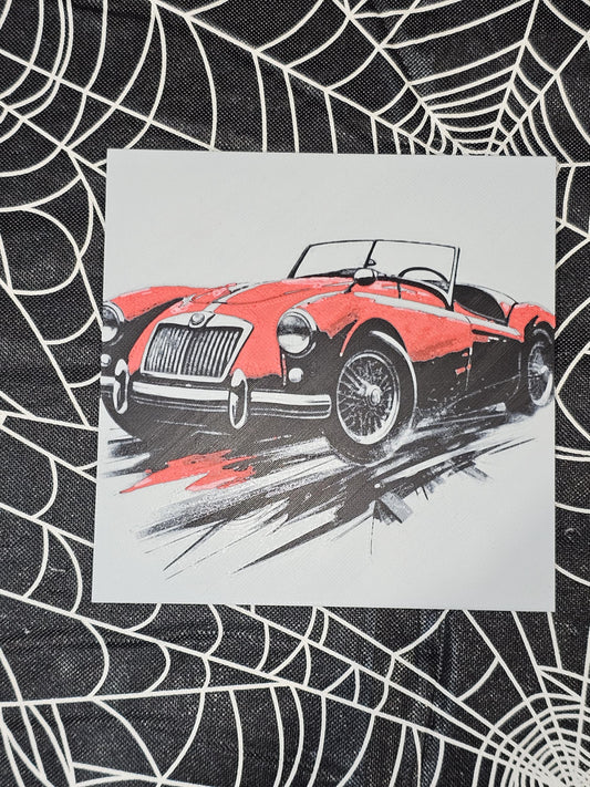 1950's MGA 3D Printed Hueforge Fan Art