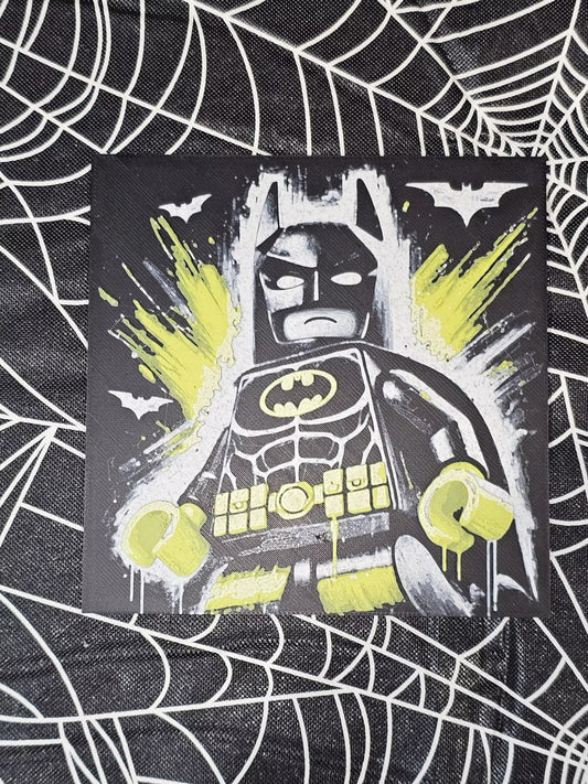 Lego Batman 3D Printed Hueforge Fan Art