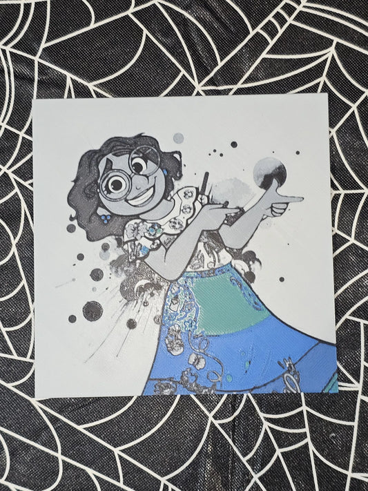 Mirabell, Encanto 3D Printed Hueforge Fan Art