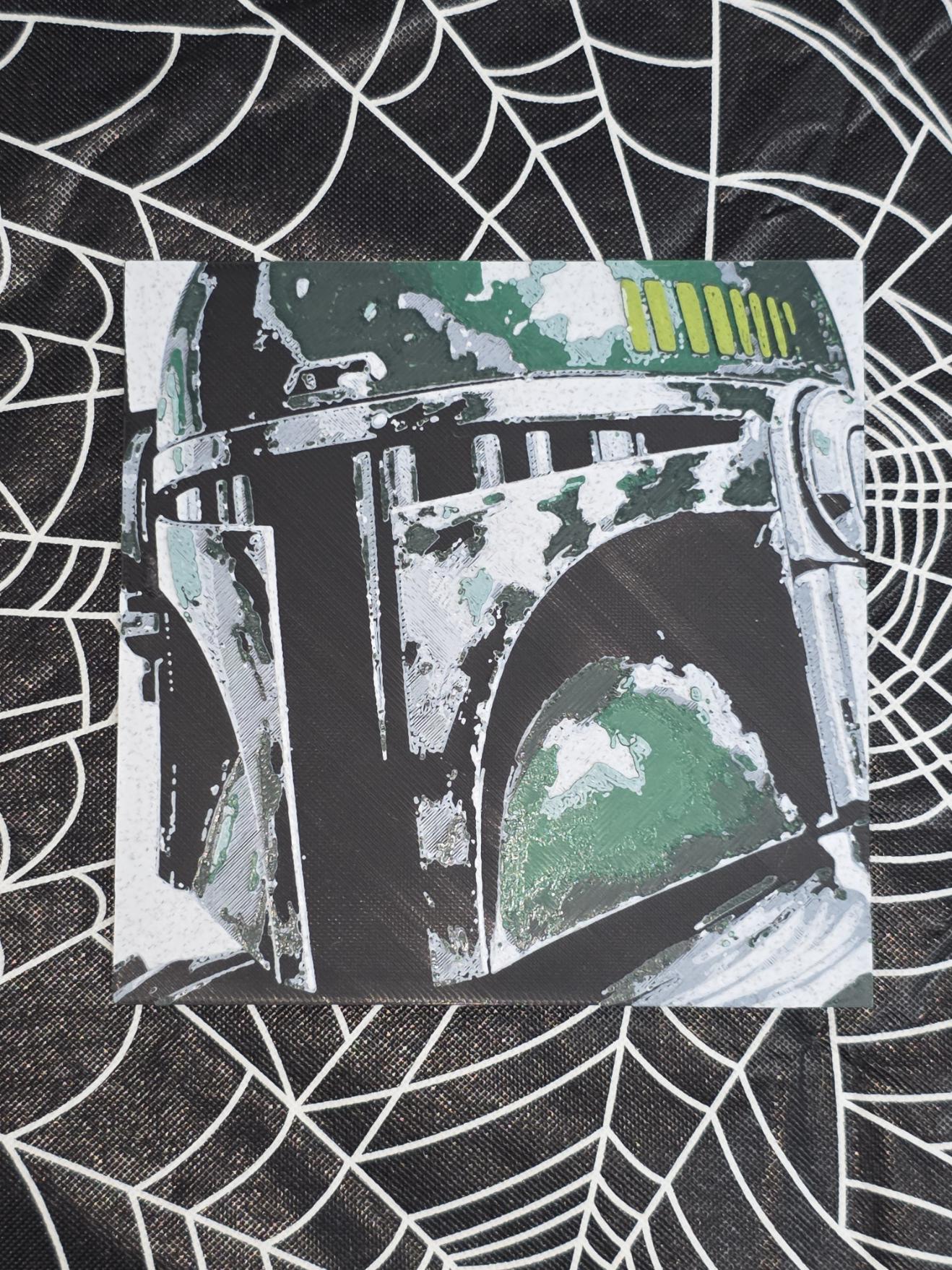 Anakin Bearing Lightsaber, Star Wars 3D Printed Hueforge Fan Art