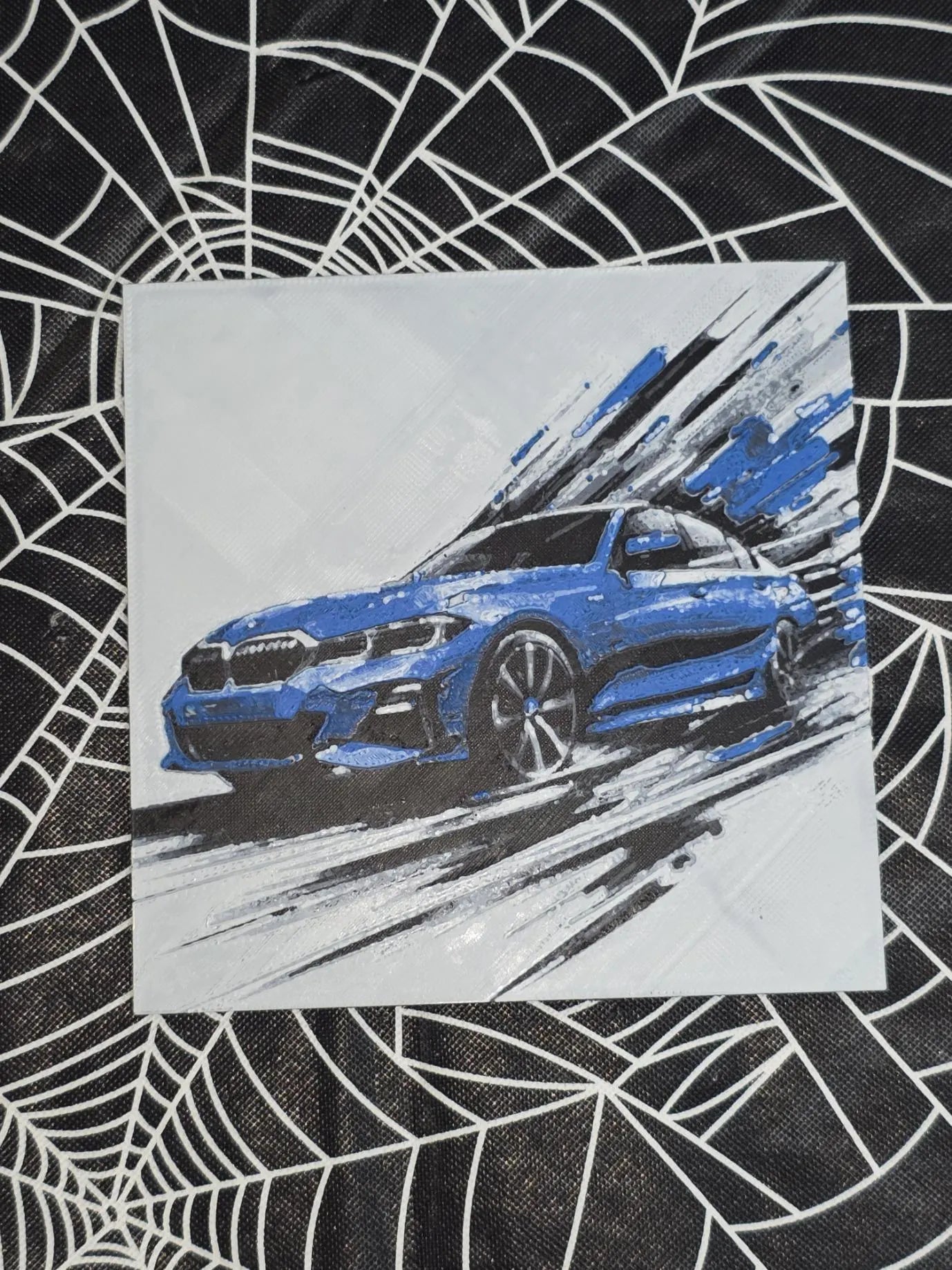 1990's Acura NSX 3D Printed Hueforge Fan Art