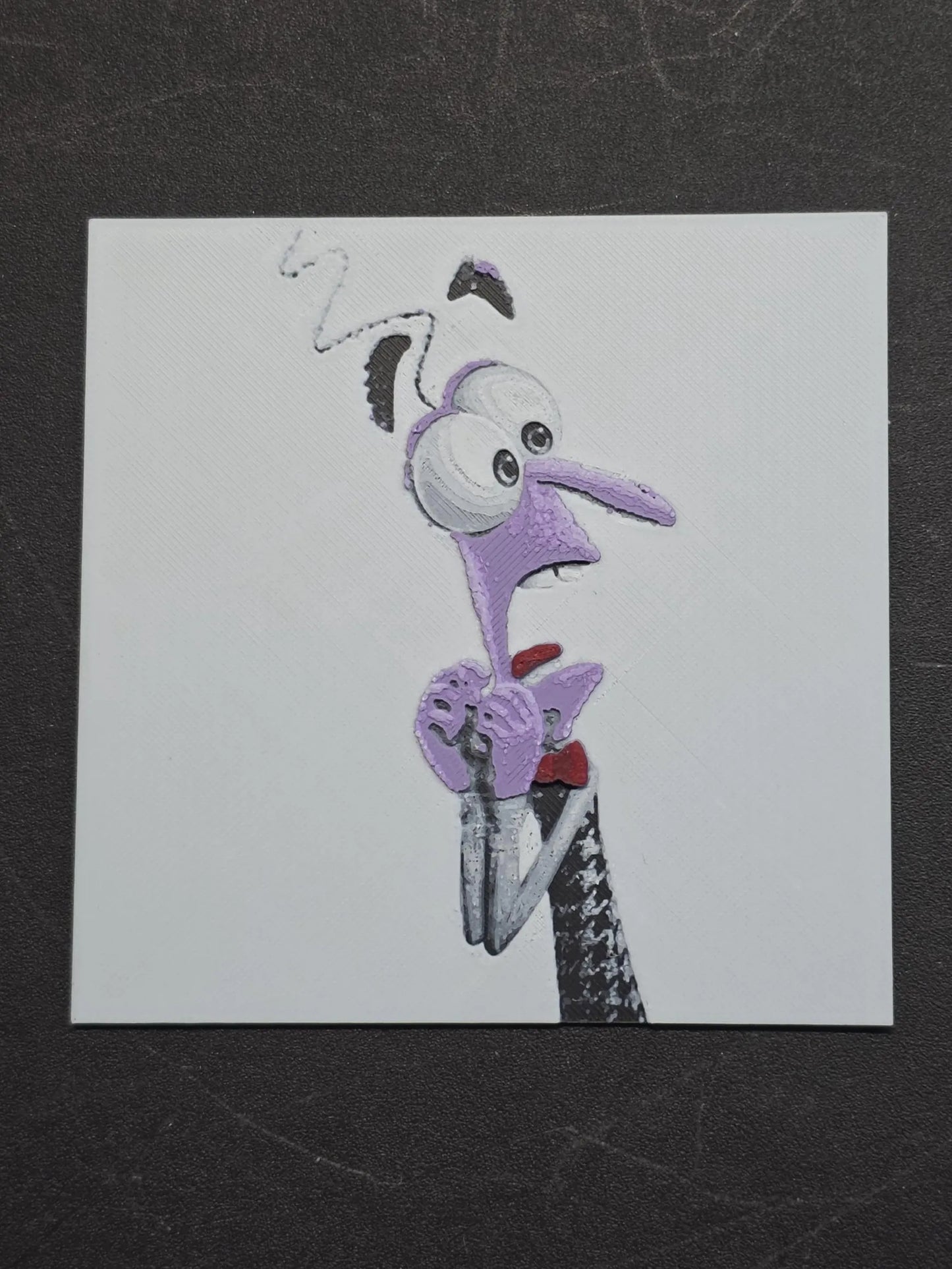 Anger, Inside Out 3D Printed Hueforge Fan Art