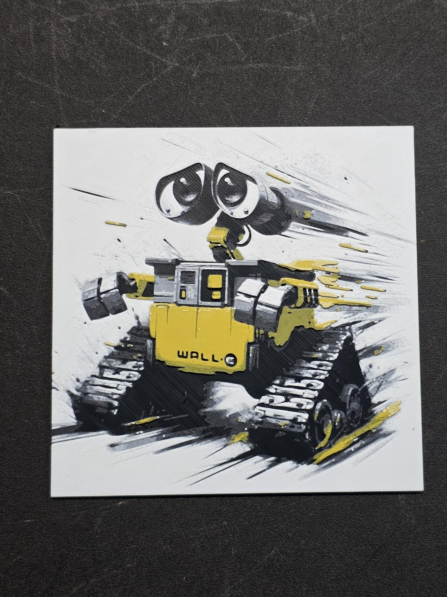 Wall-E 3D Printed Hueforge Fan Art