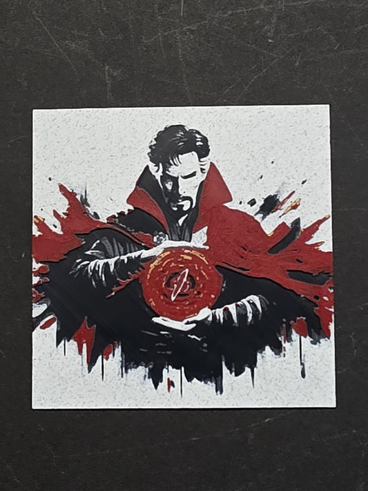 Doctor Strange, Sorcerer Supreme 3D Printed Hueforge Fan Art