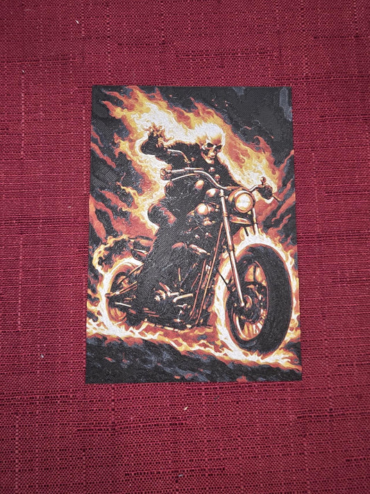 Ghost Rider Multicolor 3D Printed Hueforge Fan Art