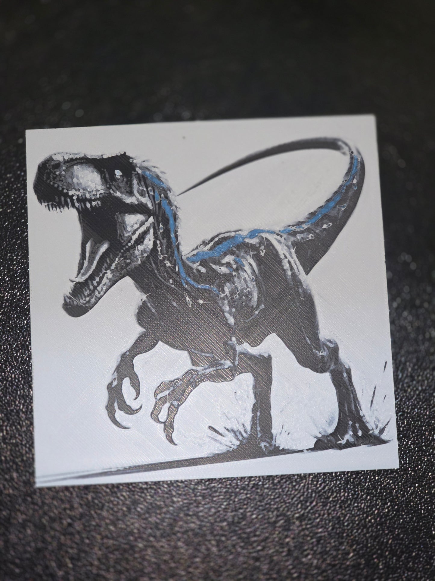 Dachshund, Weiner Dog 3D Printed Hueforge Fan Art