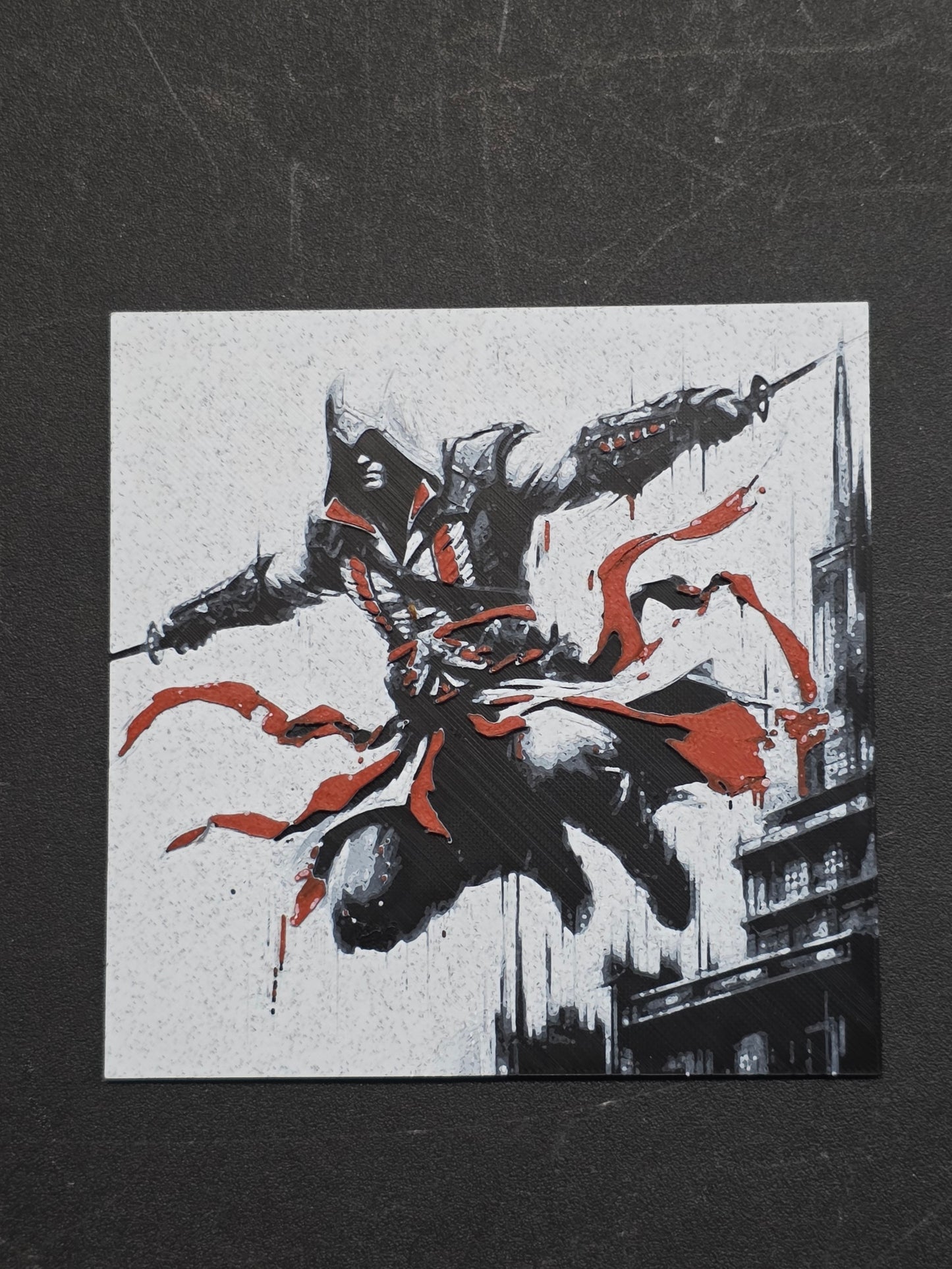 Aelin, Throne of Glass 3D Printed Hueforge Fan Art