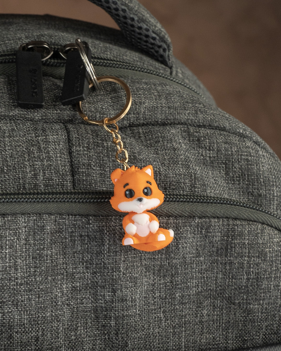 Mini Flexible Fox Figure