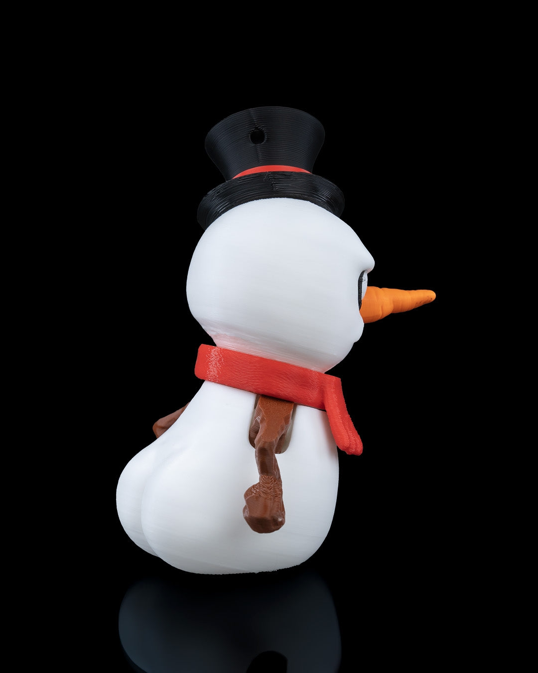 Angry Frosty the Snowman, Christmas Tree Ornament
