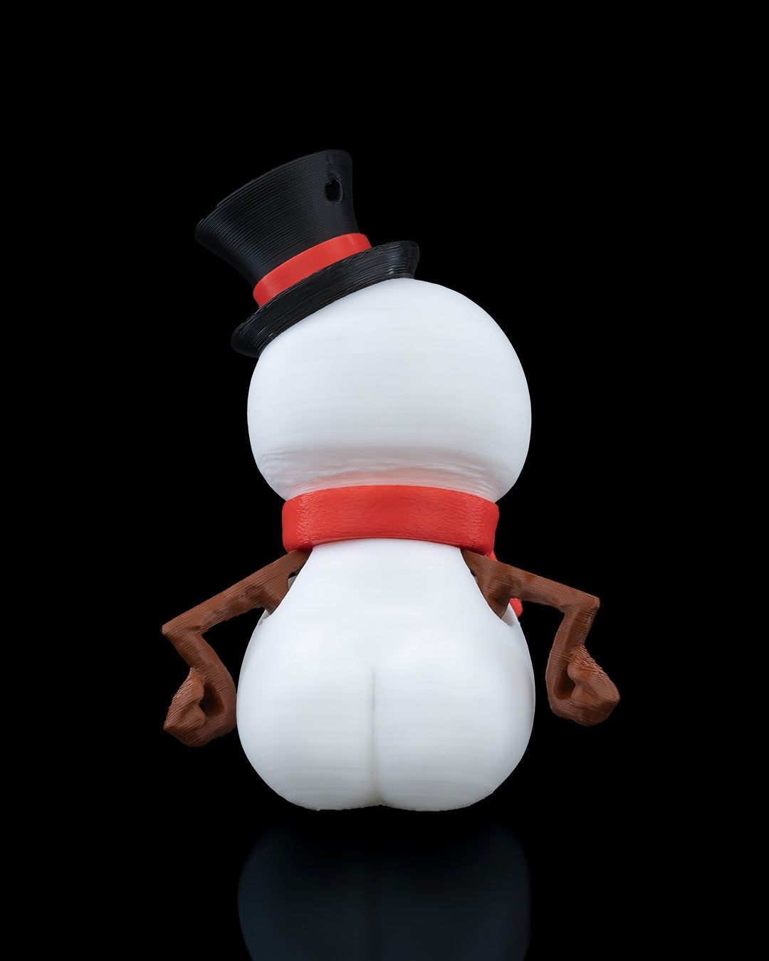 Angry Frosty the Snowman, Christmas Tree Ornament