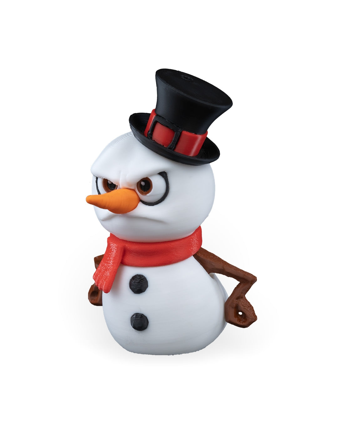 Angry Frosty the Snowman, Christmas Tree Ornament