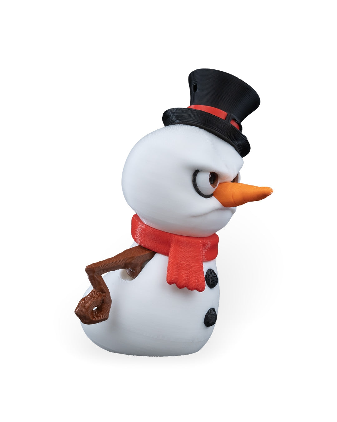 Angry Frosty the Snowman, Christmas Tree Ornament