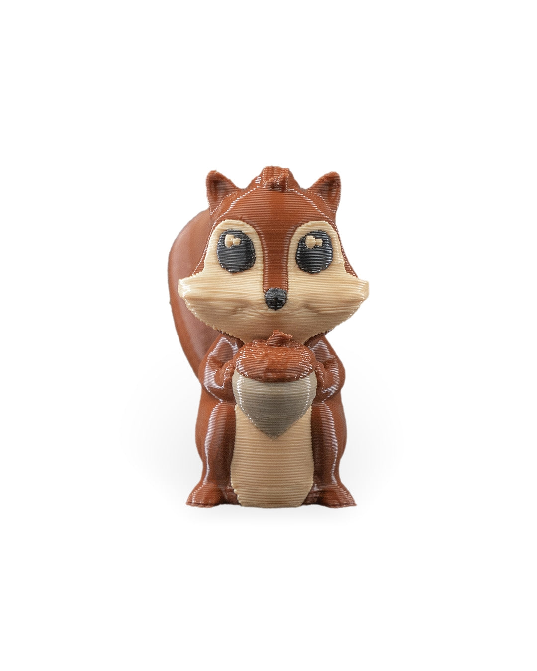 Mini Flexible Squirrel Figure Holding Nut