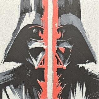 Darth Maul Close Up 3D Hueforge Art