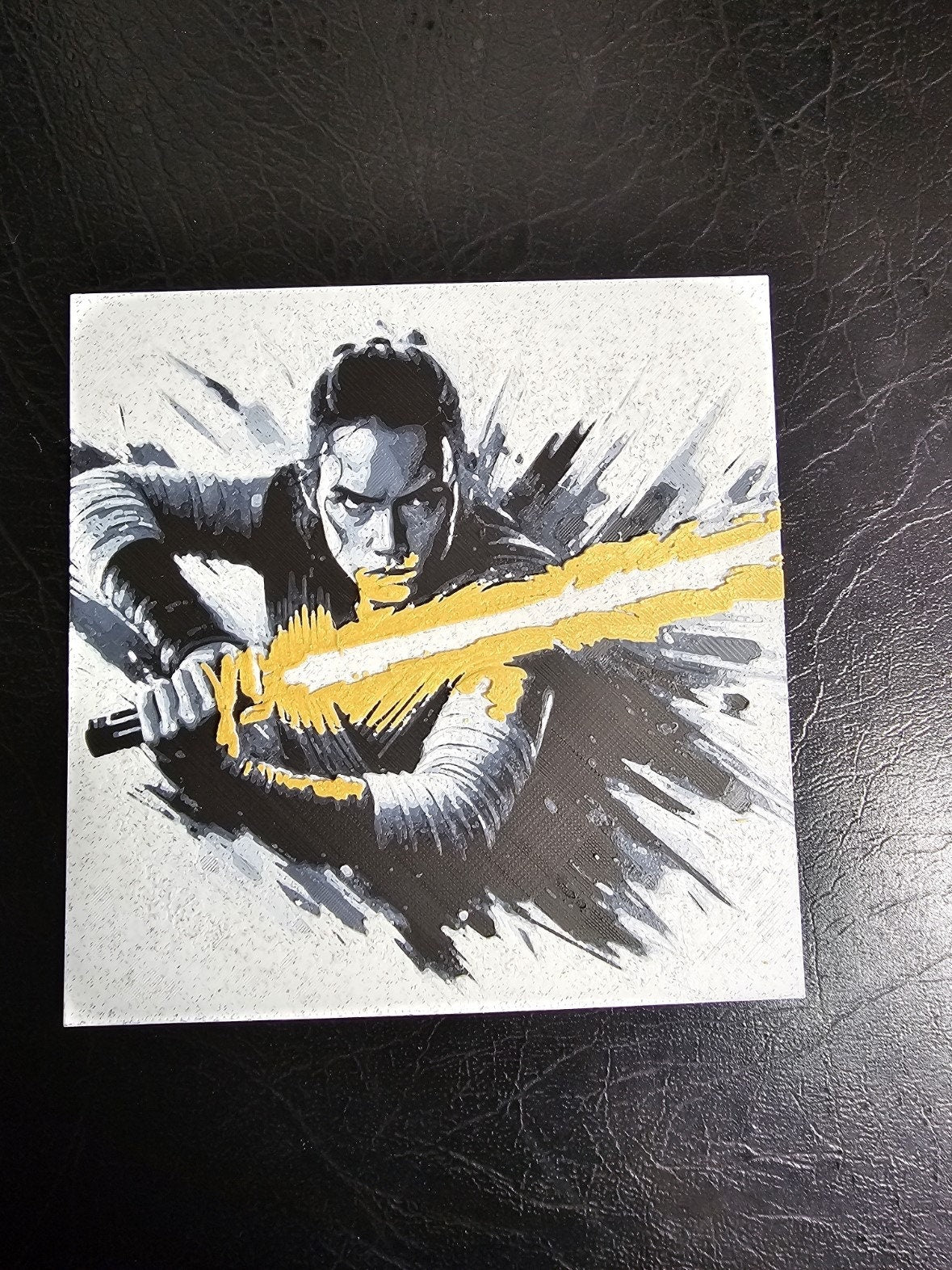 Wonder Woman Gold 4 colorHueforge 3D Art