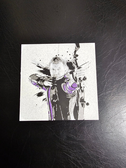 Hawkeye 3D Hueforge Art