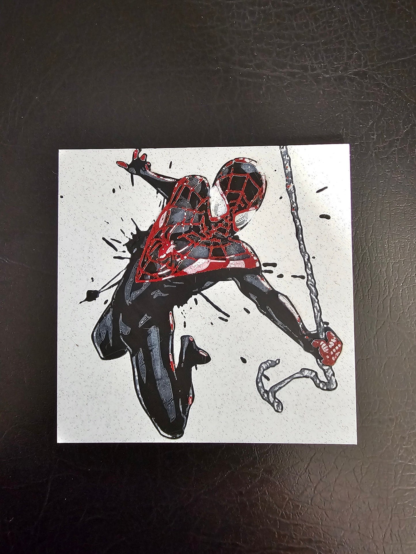 Spiderman vs. Venom Hueforge 3D Art