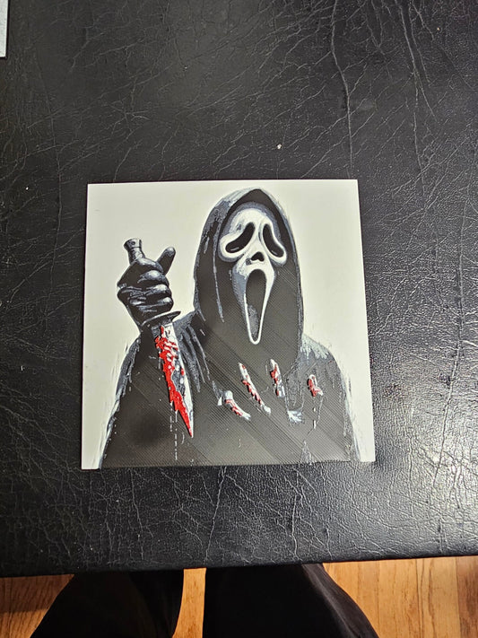 Scream Killer 3D Hueforge Art