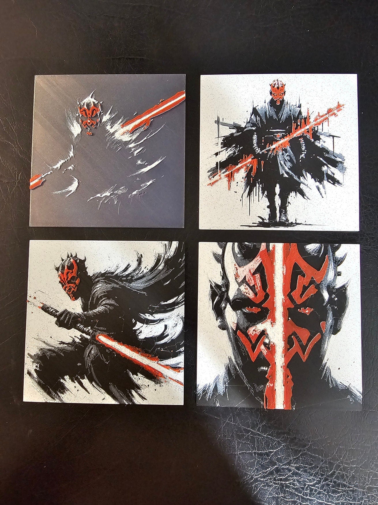 Darth Maul Full Body 3D Hueforge Art