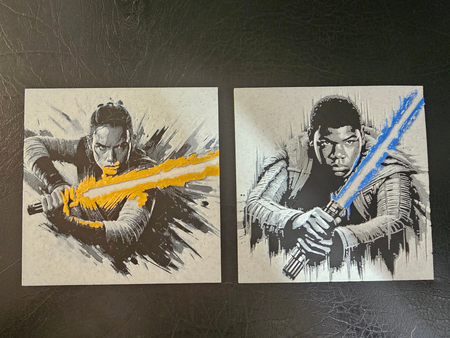 Captain Phasma 5 Color Gold Blaster 3D Hueforge Art