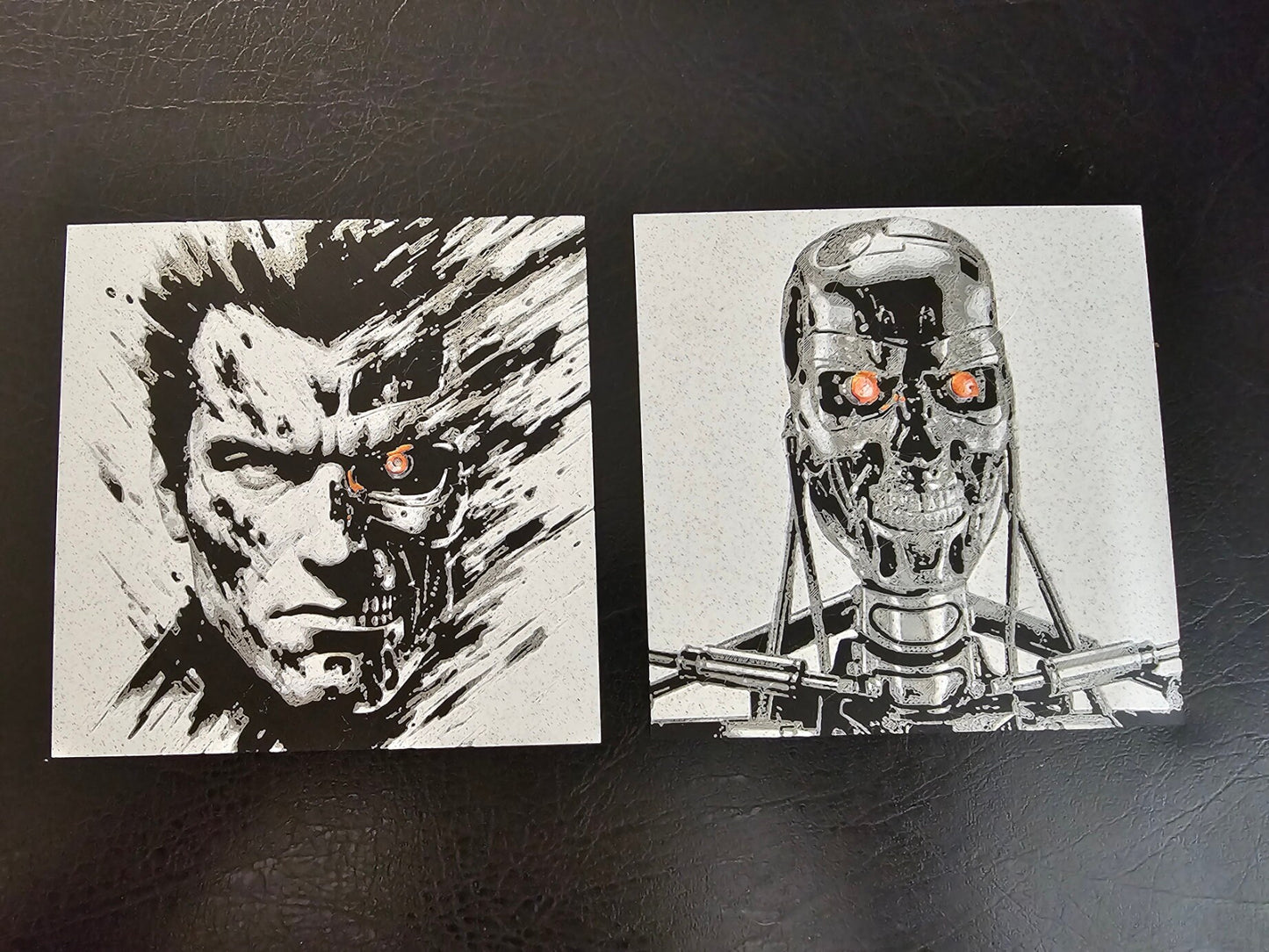 Terminator 3D Hueforge Art