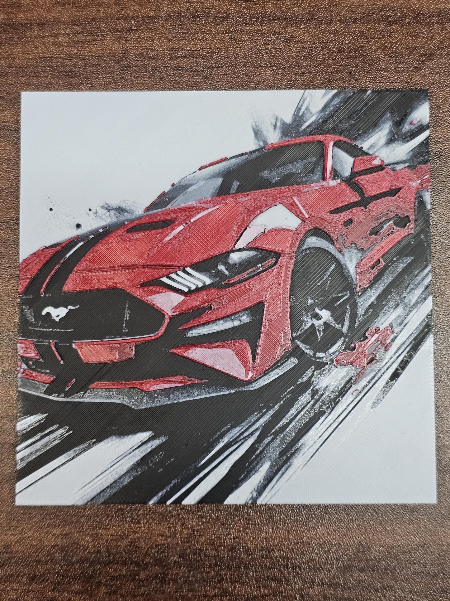 1950's MGA 3D Printed Hueforge Fan Art